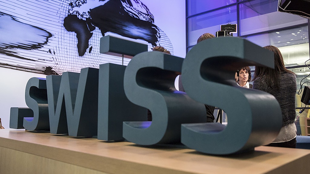 alt Bundesrätin Doris Leuthard an der Lancierung von dot.swiss